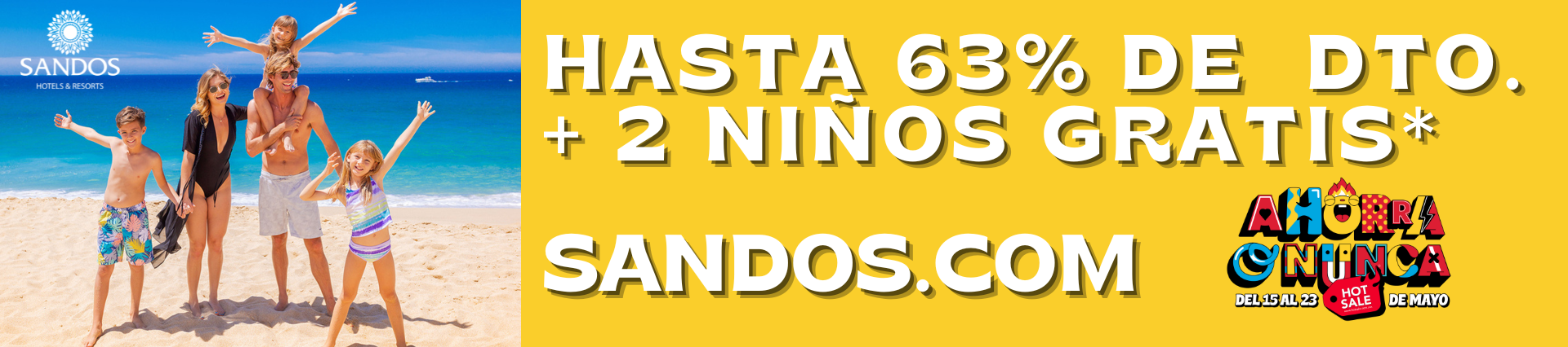 HOT SALE Sandos Hotels & Resorts